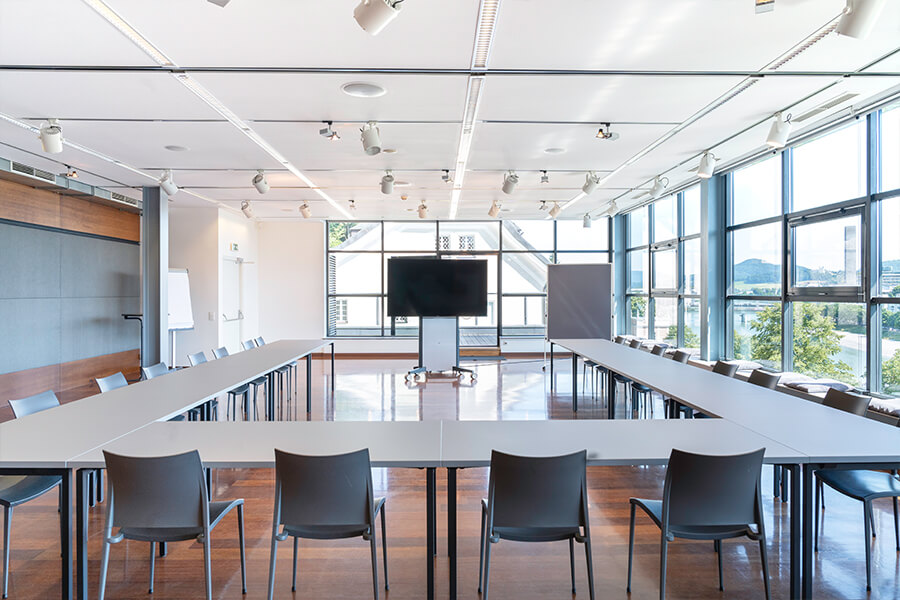 Tagung, Präsentation, Raum Mülln, Loft, Tagung U-Form Bestuhlung